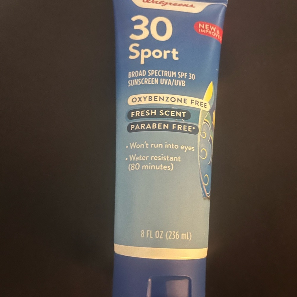 (2)Walgreens Sport Sunscreen SPF 30
